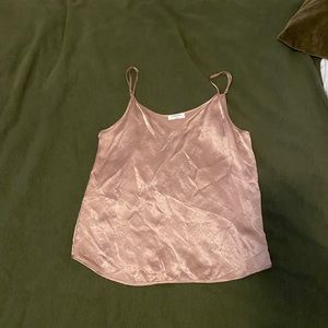 Aritzia babaton satin tank